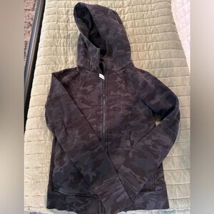 Camo Zip-Up Hoodie